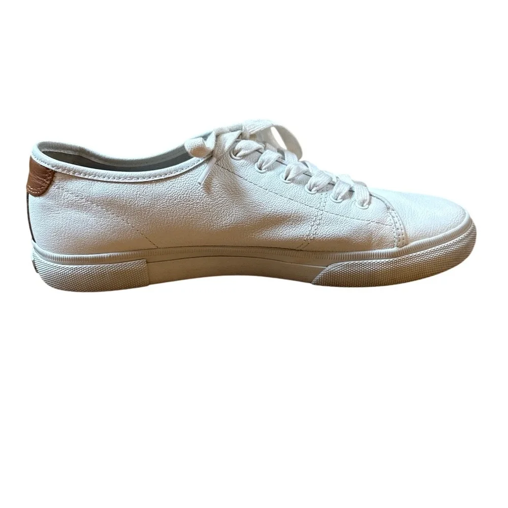 Frye Gia Low Lace‎ Sneakers Mens White Good Leather Low Top FR41118 SIZE 9.5M - Picture 6 of 6
